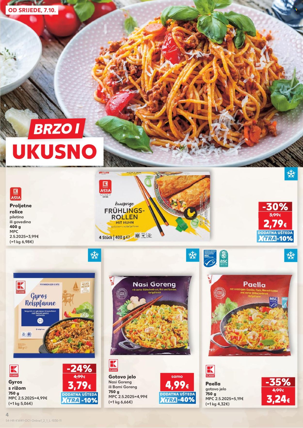 Kaufland katalog - 07.10.2026. - 13.10.2026. Stranica 4