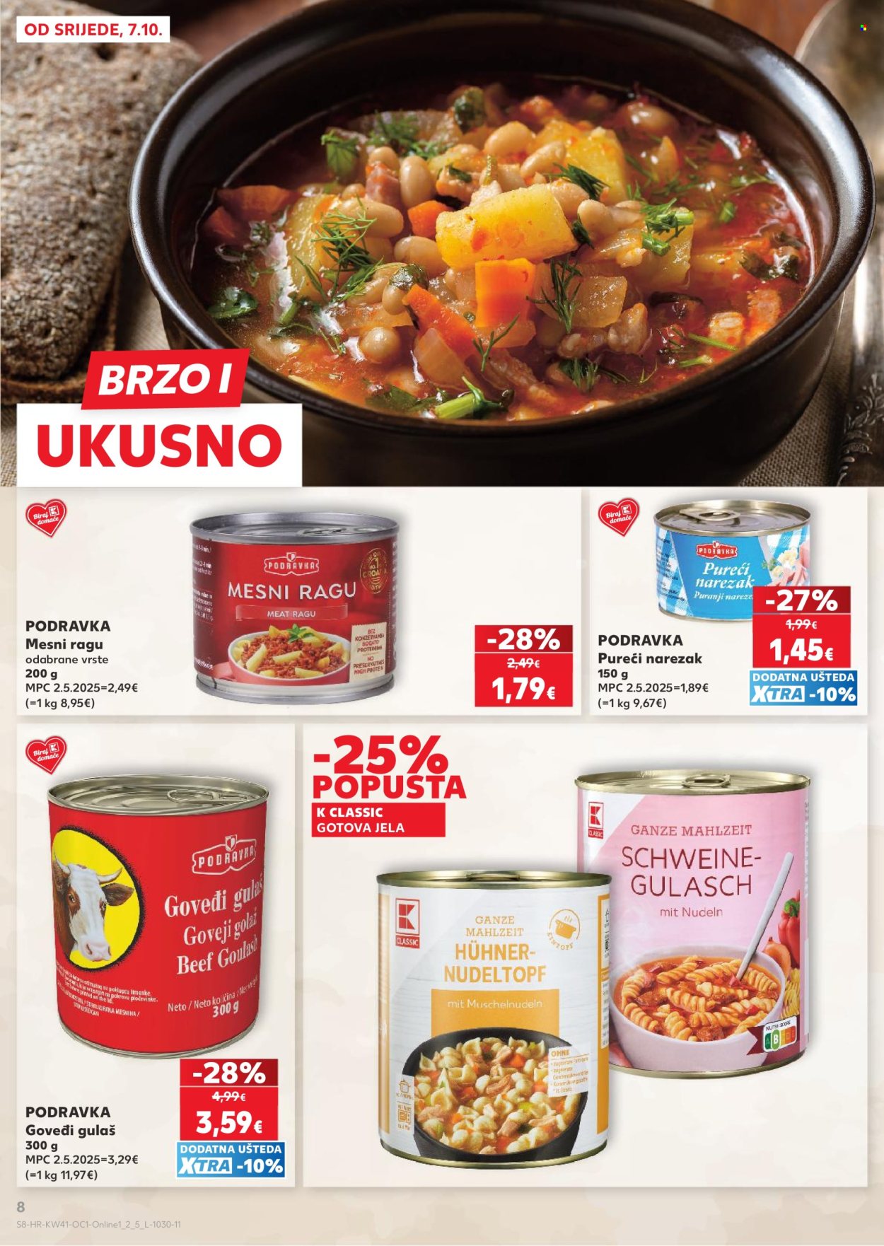 Kaufland katalog - 07.10.2026. - 13.10.2026. Stranica 8