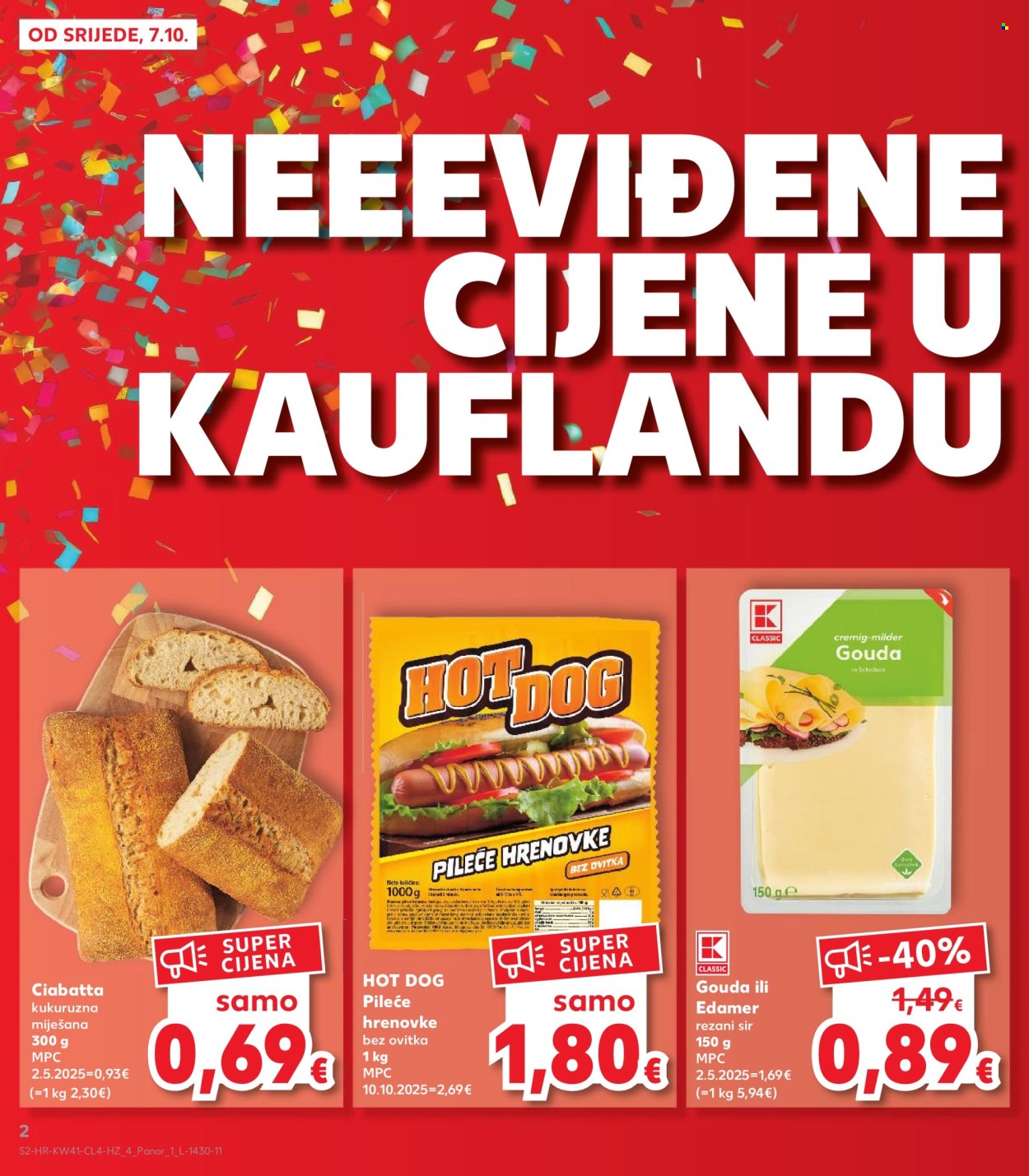 Leták Kaufland - 7.10.2026 - 13.10.2026. Strana 2