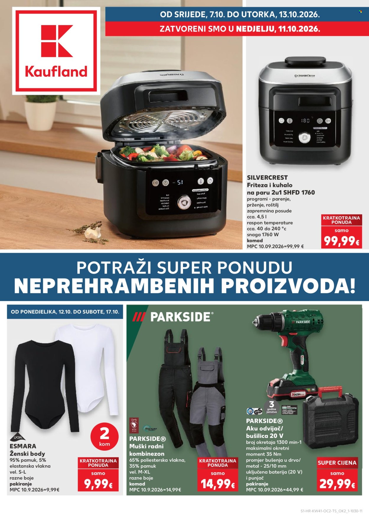 Leták Kaufland - 7.10.2026 - 13.10.2026. Strana 1