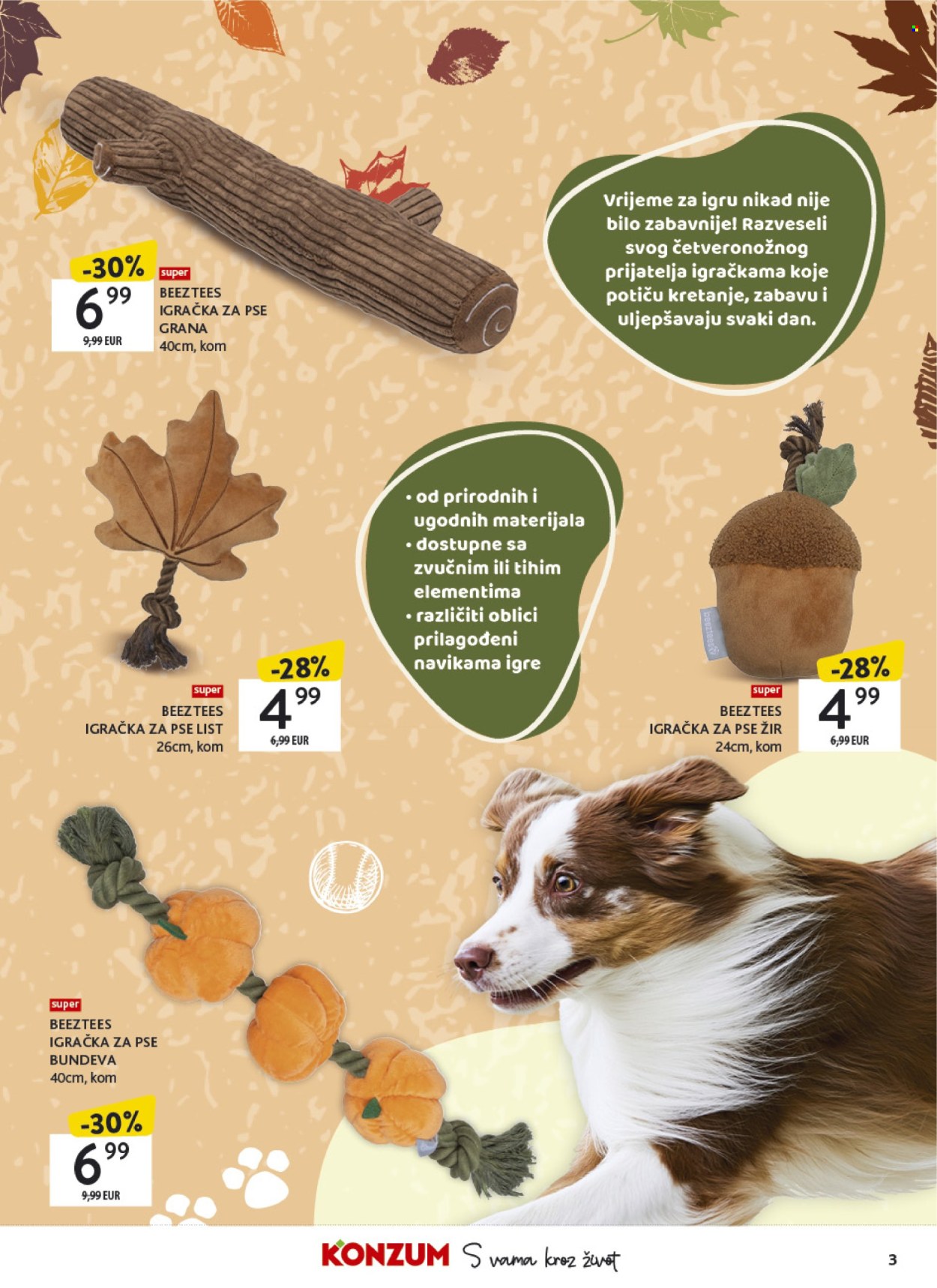 Leták Konzum - 5.10.2026 - 18.10.2026. Strana 3