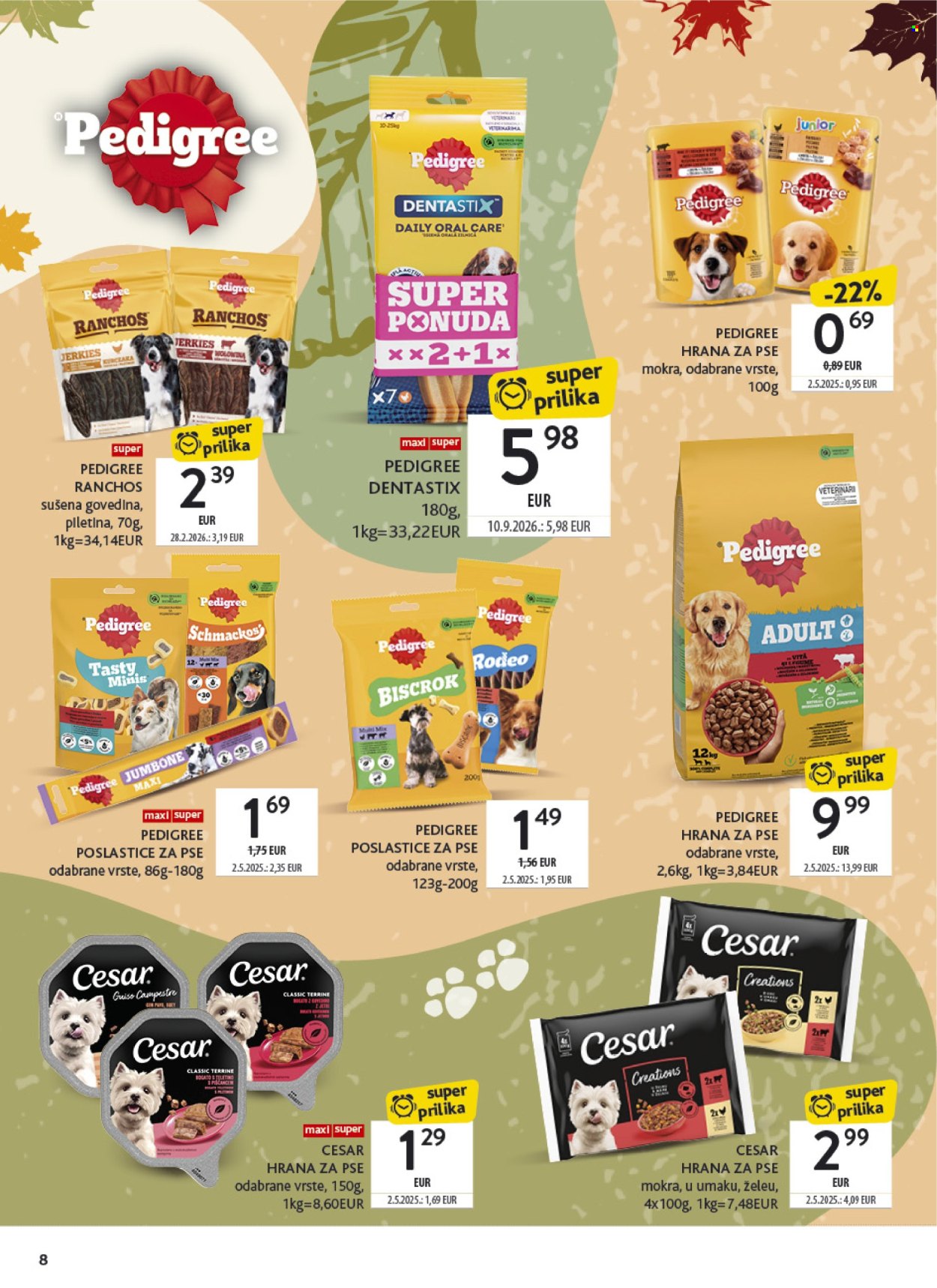 Leták Konzum - 5.10.2026 - 18.10.2026. Strana 8