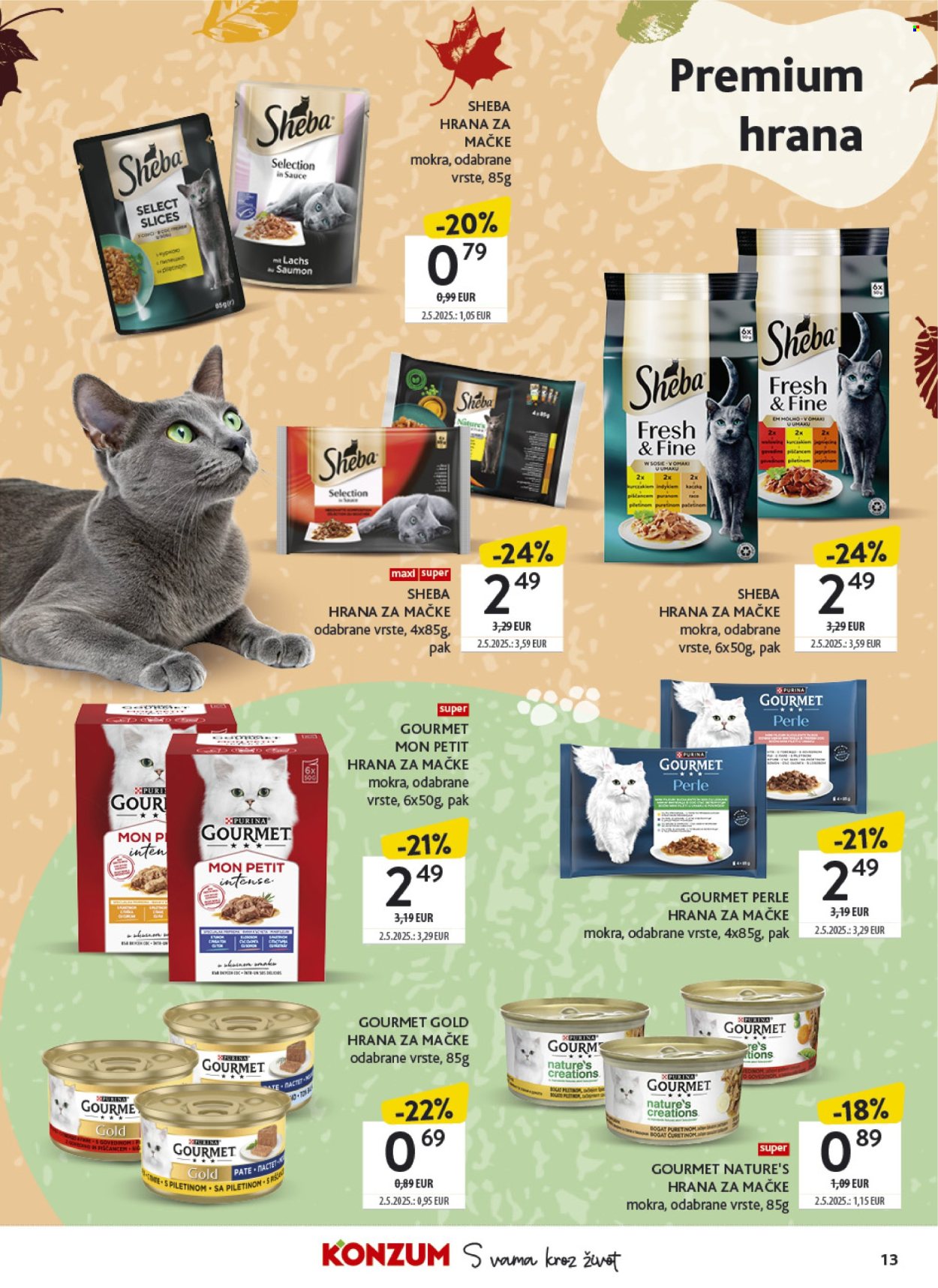 Leták Konzum - 5.10.2026 - 18.10.2026. Strana 13