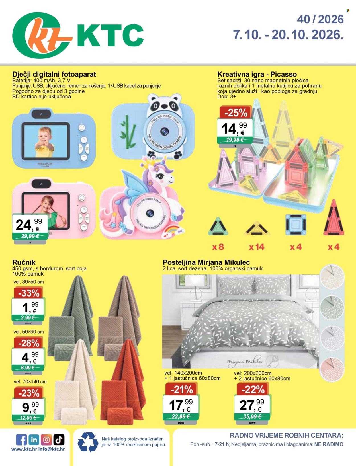KTC katalog - 07.10.2026. - 20.10.2026. Stranica 1