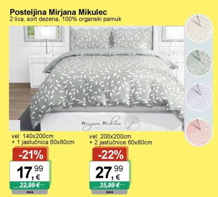 Posteljina Mirjana Mikulec