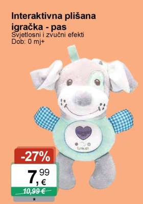 Interaktivna plišana igračka - pas