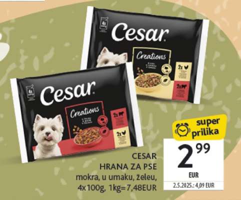 CESAR Hrana za pse