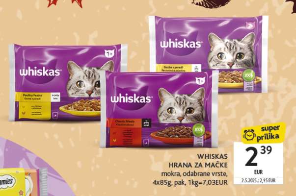 WHISKAS Hrana za mačke