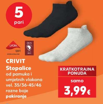 CRIVIT Stopalice