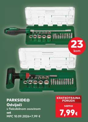 PARKSIDE® Odvijači s fleksibilnom osovinom set