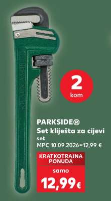 PARKSIDE® Set kliješta za cijevi