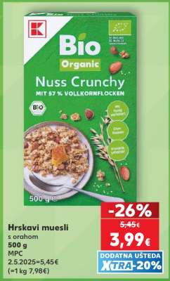 Hrskavi muesli