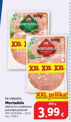 PIK VRBOVEC MORTADELA