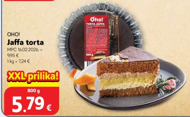 OHO! Jaffa torta