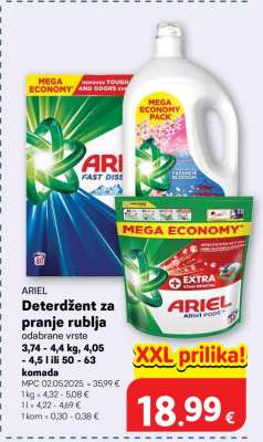 Deterdžent za pranje rublja
