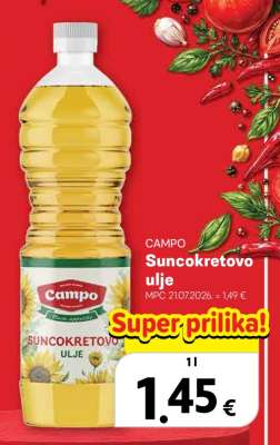 CAMPO Suncokretovo ulje