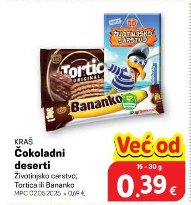 KRAŠ Čokoladni deserti