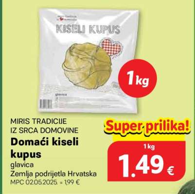 Domaći kiseli kupus