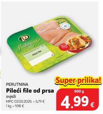 Pileći file od prsa