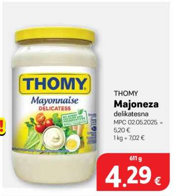 THOMY Majoneza delikatesna