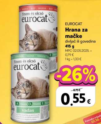 EUROCAT Hrana za mačke