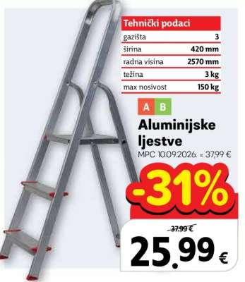 Aluminijske ljestve