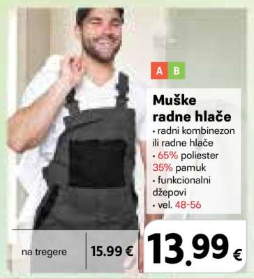 Muške radne hlače