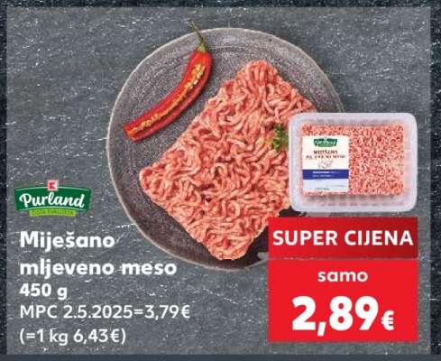 MIJEŠANO MLJEVENO MESO