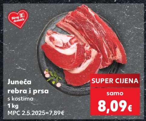Juneća rebra i prsa