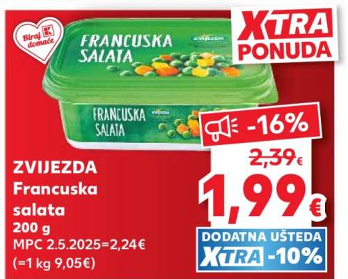 Zvijezda Francuska salata