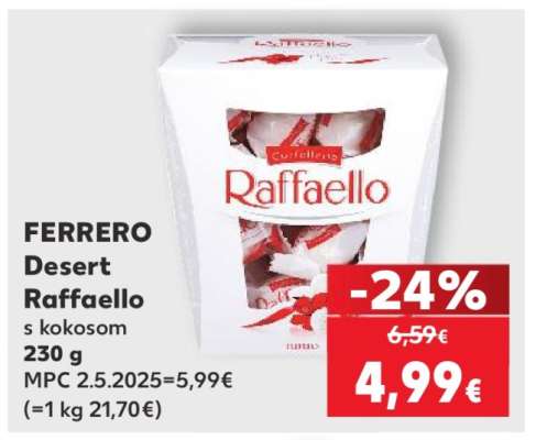 FERRERO Desert Raffaello
