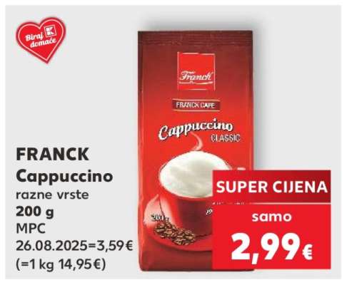 FRANCK Cappuccino