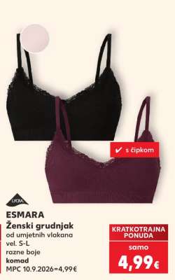 ESMARA Ženski grudnjak