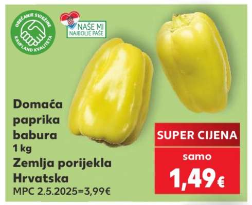 Domaća paprika Babura