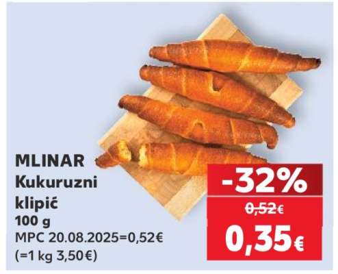 MLINAR Kukuruzni klipić