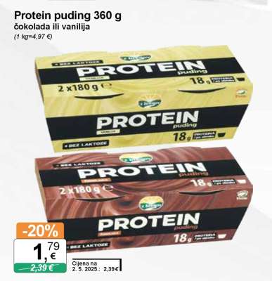 Protein puding 360 g