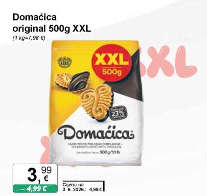 Domaćica original 500g XXL