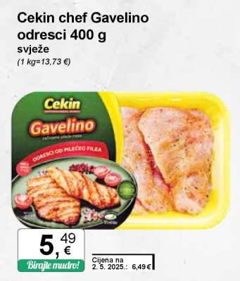 Cekin chef Gavelino odresci 400 g