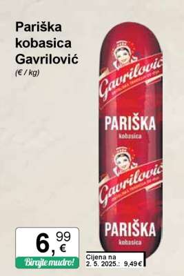 Pariška kobasica Gavrilović