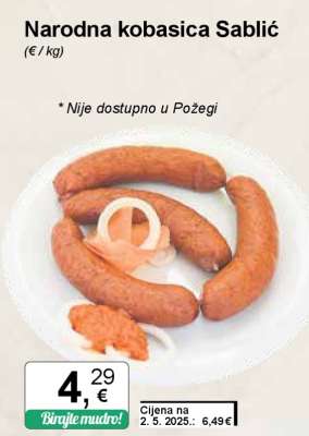 Narodna kobasica Sablić