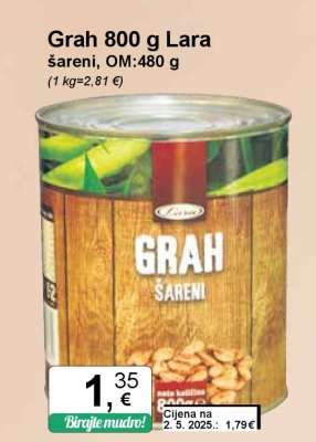 Grah 800 g Lara