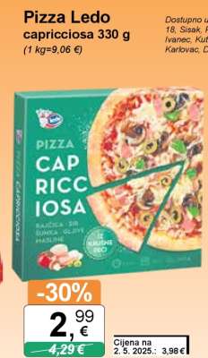 Pizza Ledo capricciosa 330 g