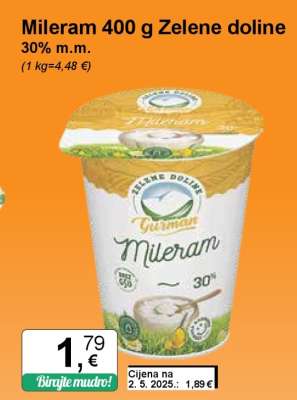Mileram 400 g Zelene doline