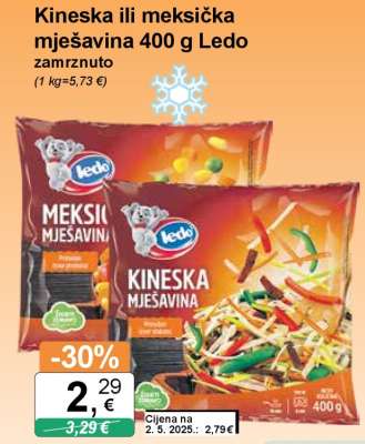 Kineska ili meksička mješavina 400 g Ledo