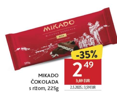 MIKADO ČOKOLADA