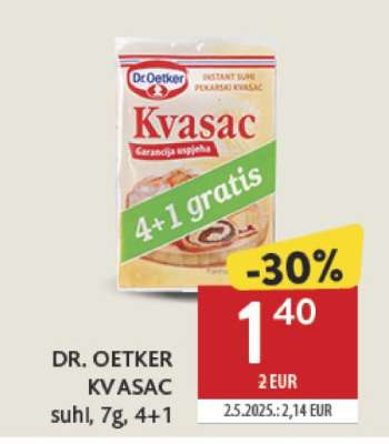 DR. OETKER KVASAC