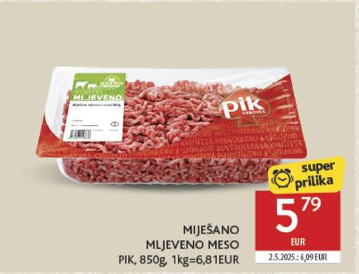 MIJEŠANO MLJEVENO MESO