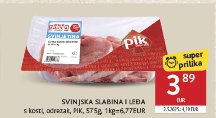 SVINJSKA SLABINA I LEĐA