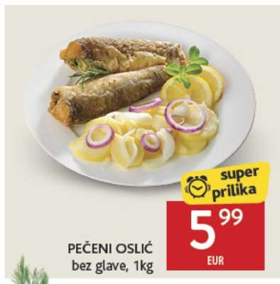 Pečeni oslić