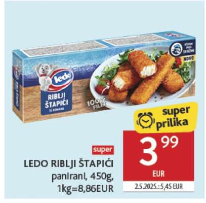 LEDO Riblji štapići